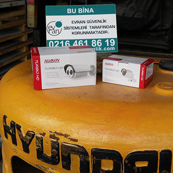 Tepe Paslanmaz Güvenlik Projesi - Güvenlik Kameraları Uygulamarı